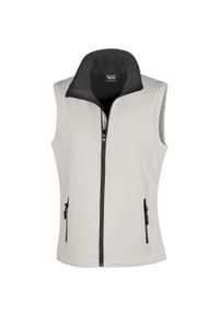 RESULT - Kamizelka damska puchowa Result Softshell. Kolor: wielokolorowy, fioletowy, czarny. Materiał: softshell, puch. Styl: elegancki #2