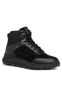 Geox Trapery D Spherica 4X4 B Abx D4626B 08522 C9999 Czarny. Kolor: czarny. Materiał: skóra #2