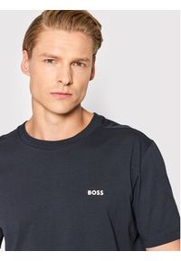 BOSS - Boss T-Shirt 50469057 Granatowy Regular Fit. Kolor: niebieski. Materiał: bawełna #5