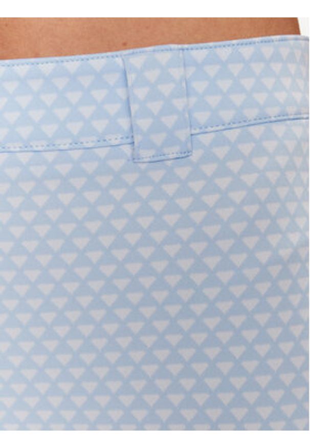 Marc Aurel Spodnie materiałowe 1691 7003 24651 Błękitny Flared Fit. Kolor: niebieski. Materiał: syntetyk
