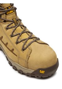 CAT Footwear Trapery Threshold Rebound Wp Nm Ct S7L Hro Fo Sr P726047 Żółty. Kolor: żółty. Materiał: skóra