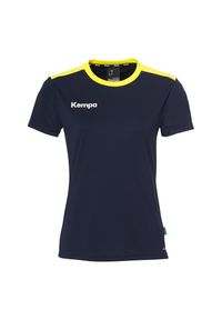 KEMPA - Damski jersey Kempa Emotion 27. Kolor: niebieski, żółty, wielokolorowy. Materiał: jersey. Sport: piłka ręczna