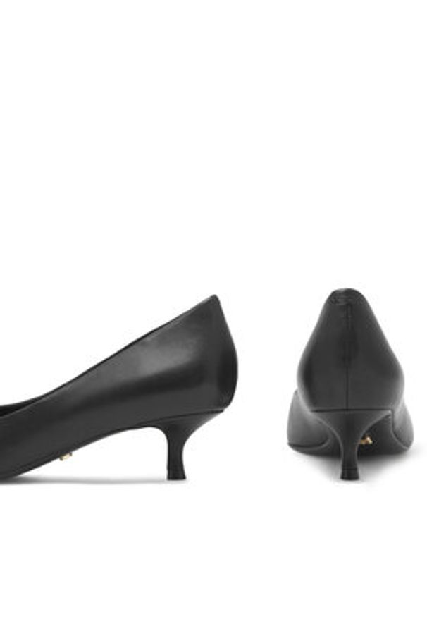 Gino Rossi - GINO ROSSI Czółenka V1339-803-8 Czarny. Kolor: czarny. Materiał: skóra. Obcas: na szpilce