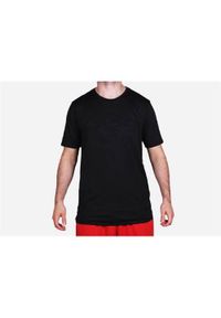 Koszulka sportowa męska Nike Air Jordan Sportswear Wings. Kolor: czarny. Długość rękawa: krótki rękaw. Długość: krótkie. Sport: fitness