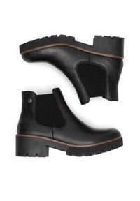 Rieker Botki 79265-02 Czarny. Kolor: czarny. Materiał: skóra #4