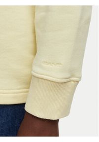 GANT - Gant Bluza 4201436 Żółty Regular Fit. Kolor: żółty. Materiał: bawełna #2