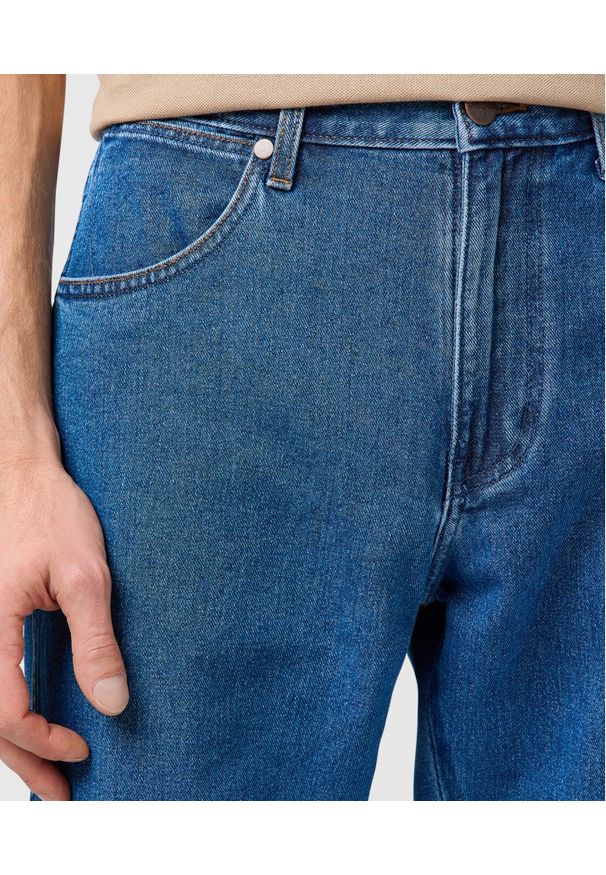 Wrangler - MESKIE SPODNIE WRANGLER FRONTIER DARK STONE 112362451