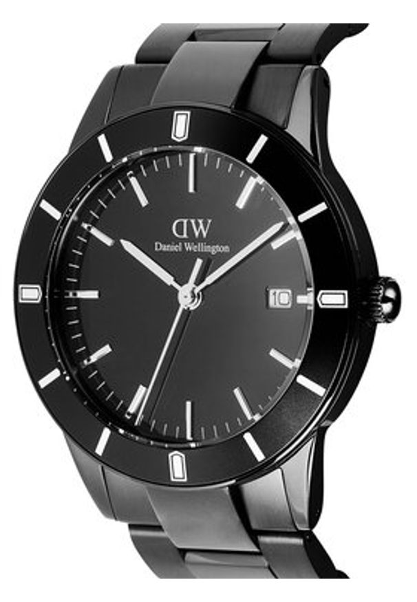 Daniel Wellington Zegarek Iconic Paradigma 40 DW00100821 Czarny. Kolor: czarny