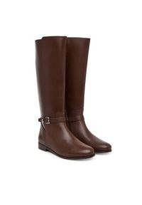 Lauren Ralph Lauren - LAUREN RALPH LAUREN Oficerki 802974383002 Brązowy. Kolor: brązowy. Materiał: skóra