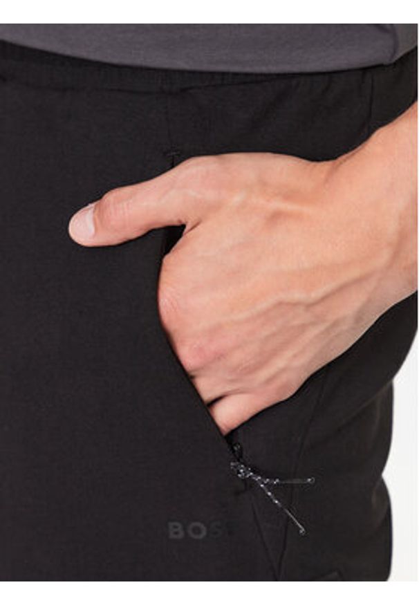 BOSS - Boss Szorty sportowe 50493479 Czarny Regular Fit. Kolor: czarny. Materiał: bawełna, syntetyk. Styl: sportowy