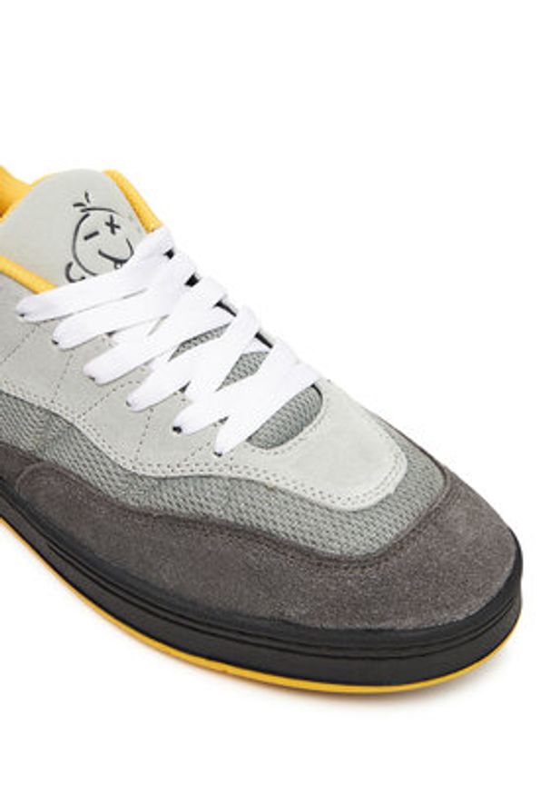 Etnies Sneakersy Snake 4101000581 Szary. Kolor: szary. Materiał: skóra, zamsz