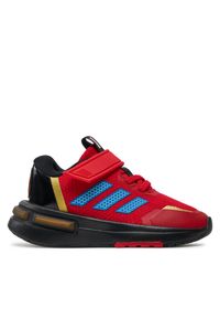 Adidas - Sneakersy adidas. Kolor: czerwony. Wzór: motyw z bajki #1