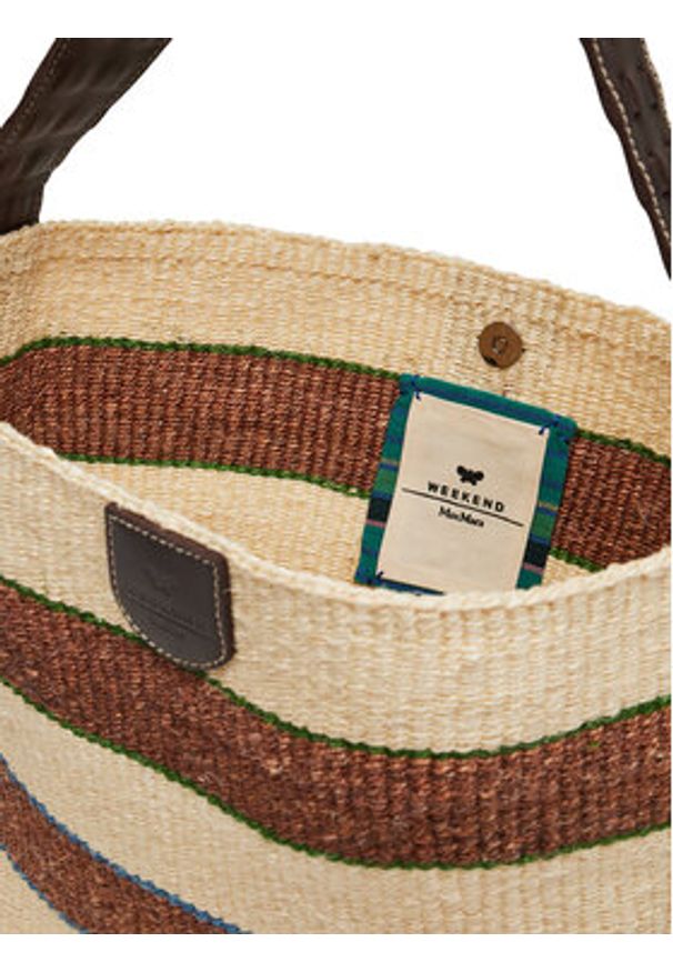 Weekend Max Mara Torebka 2515511155650 Beżowy. Kolor: beżowy