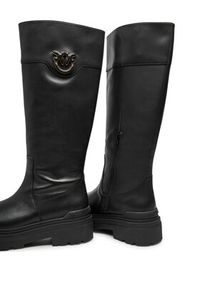 Pinko - PINKO Kozaki Mia 05 SD0151 P001 Czarny. Kolor: czarny. Materiał: skóra #6