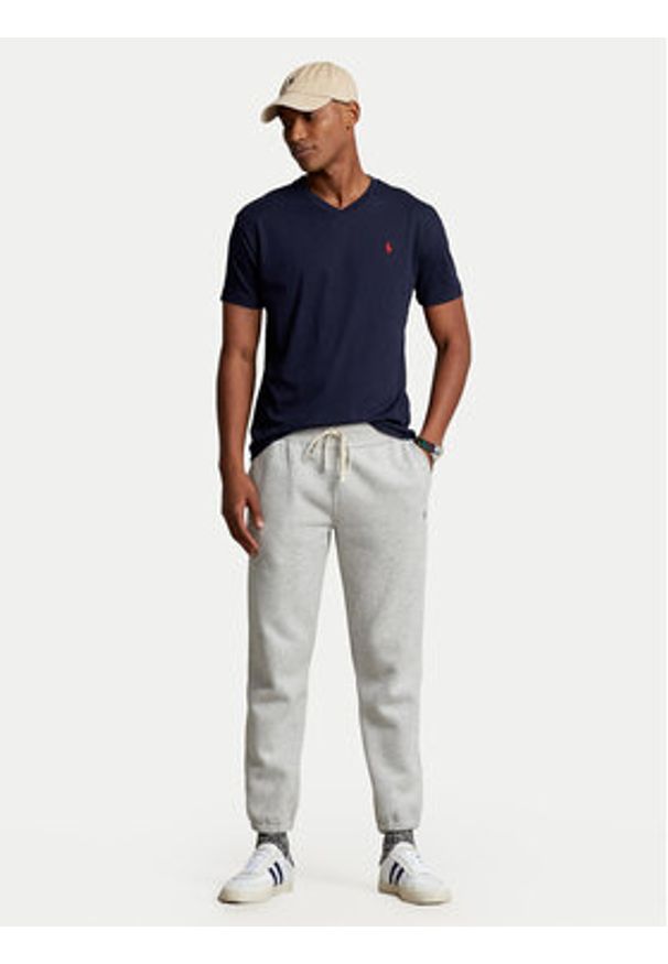 Polo Ralph Lauren T-Shirt 710708261 Granatowy Classic Fit. Typ kołnierza: polo. Kolor: niebieski. Materiał: bawełna