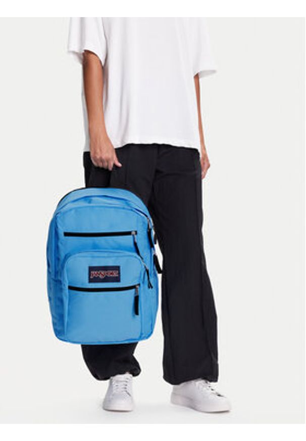 JanSport Plecak Big Student EK0A5BAH5E31 Niebieski. Kolor: niebieski. Materiał: materiał. Styl: młodzieżowy