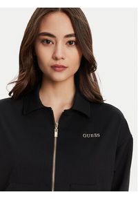Guess Bluza V5YL08 KCX42 Czarny Regular Fit. Kolor: czarny. Materiał: syntetyk #2