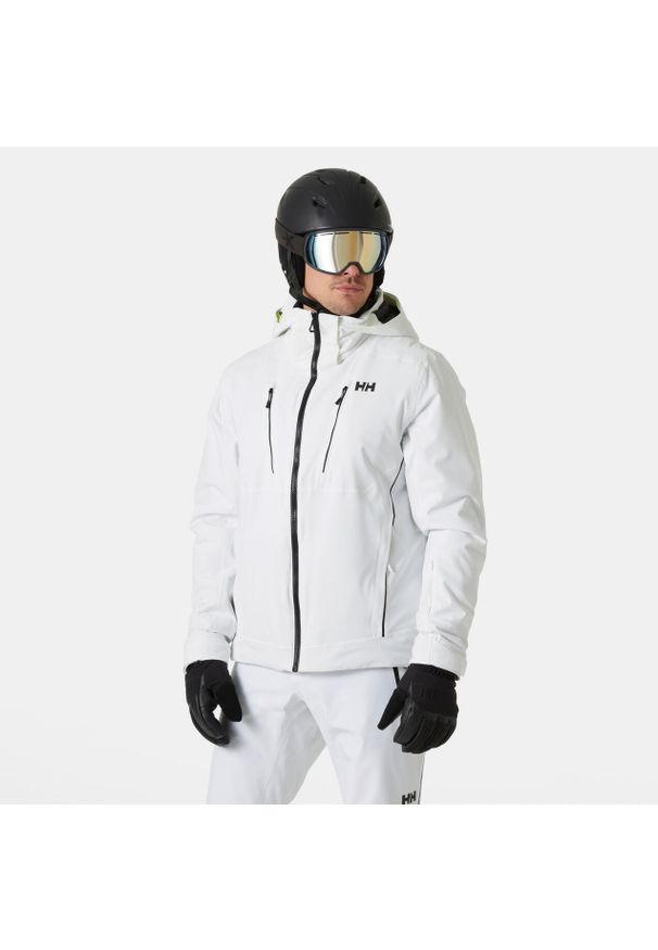 Kurtka narciarska Helly Hansen Alpha 4.0. Kolor: biały. Sezon: zima. Sport: narciarstwo