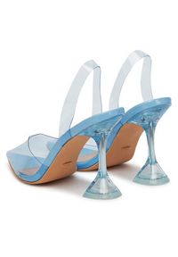 DeeZee Sandały ZALHT-02 BLUE PU Niebieski. Kolor: niebieski