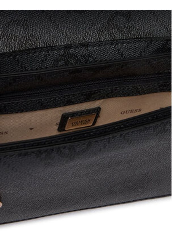 Guess Torebka Janie HWOS99 24210 Szary. Kolor: szary. Materiał: skórzane