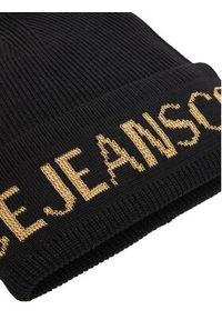 Versace Jeans Couture Czapka Big Beanie 79YAZK40 Czarny. Kolor: czarny. Materiał: wełna, materiał #3