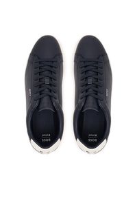 BOSS Sneakersy Nitan 50568470 Granatowy. Kolor: niebieski. Materiał: skóra #5