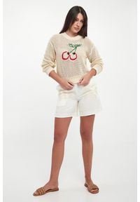 Twinset U&B - Spodenki damskie lniane TWINSET U&B. Materiał: len #1