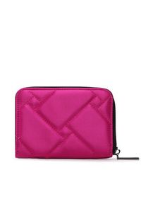 Kurt Geiger Duży Portfel Damski Sm Zip Around Wallet 9096452229 Różowy. Kolor: różowy. Materiał: materiał #2