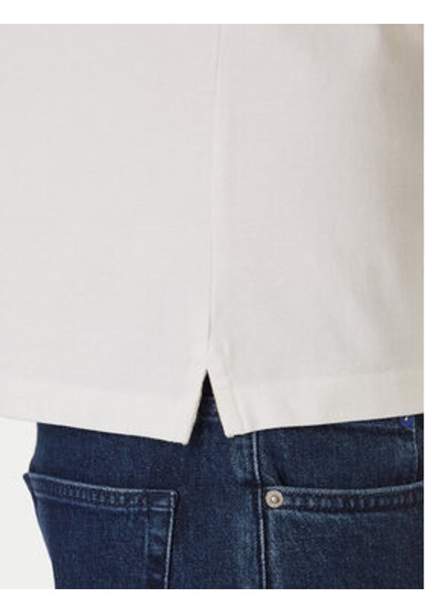 Guess Polo M2YP24 KC9T1 Biały Regular Fit. Typ kołnierza: polo. Kolor: biały. Materiał: bawełna