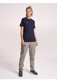 Koszulka damska Hummel Cima Xk. Kolor: niebieski. Materiał: materiał. Wzór: nadruk. Sport: fitness #2
