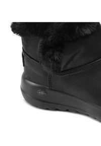 skechers - Skechers Botki Endeavor 144013/BBK Czarny. Kolor: czarny. Materiał: skóra #6