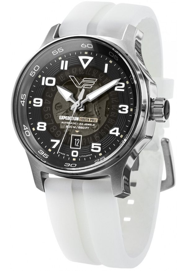 Zegarek Vostok Europe Zegarek męski Vostok Europe NH35A-592A758SW biały. Kolor: biały