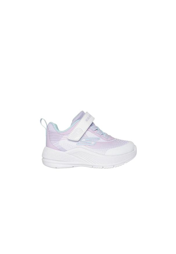 skechers - Tenisówki Skechers Model Microspec Advance Kolor Biały. Kolor: biały. Materiał: syntetyk, tkanina. Model: Skechers Sport. Sport: turystyka piesza