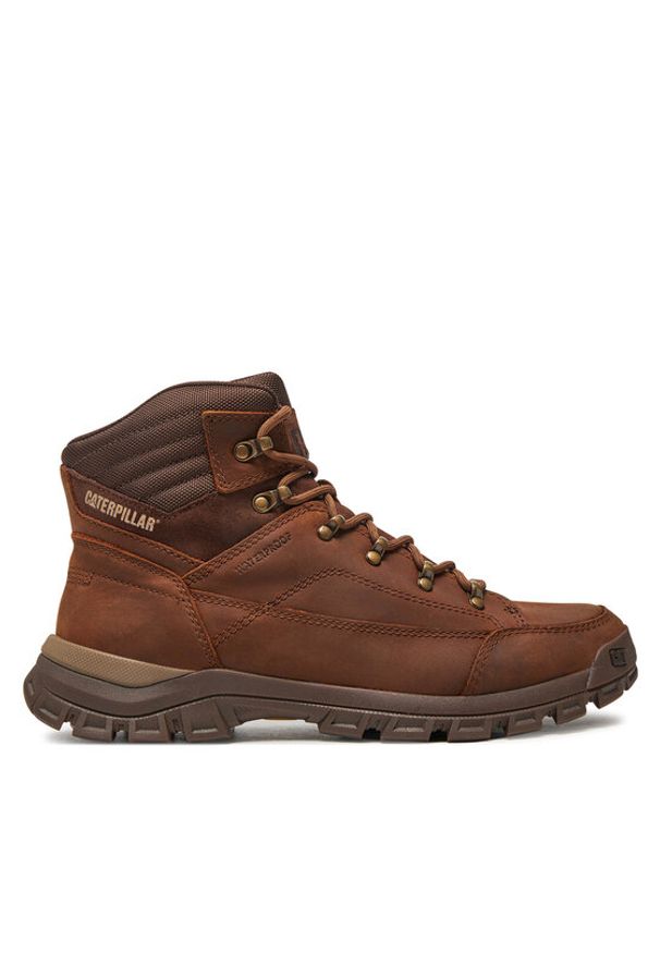 CAT Footwear Trekkingi Threshold Hiker Wp P725960 Brązowy. Kolor: brązowy. Materiał: skóra. Sport: turystyka piesza