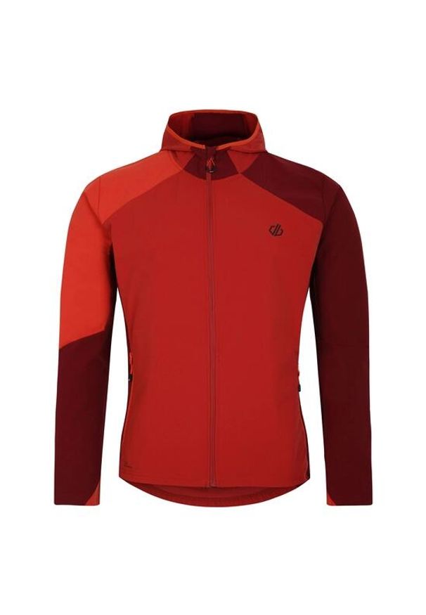 DARE 2B - Kurtka męska softshell Dare 2B Lattitudinal II - pomarańczowy L. Kolor: pomarańczowy. Materiał: softshell