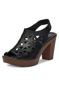 Lasocki Sandały CEO-EST-2025N-02 Czarny. Kolor: czarny. Materiał: skóra #7