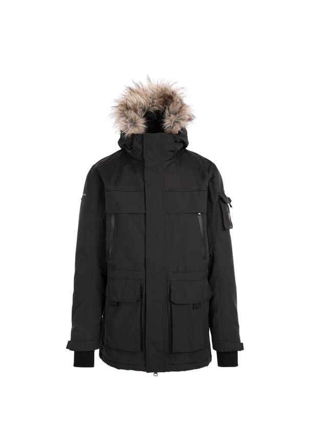 TRESPASS - Męska Kurtka Narciarska Pillaton. Kolor: czarny. Sezon: zima. Sport: narciarstwo