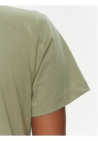 Pinko T-Shirt Quentin 100535 A1R7 Khaki Regular Fit. Kolor: brązowy. Materiał: bawełna