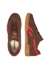 Reebok Sneakersy EO-CLUB C GROUNDS UK 100228143 Brązowy. Kolor: brązowy. Materiał: zamsz, skóra. Model: Reebok Club #3