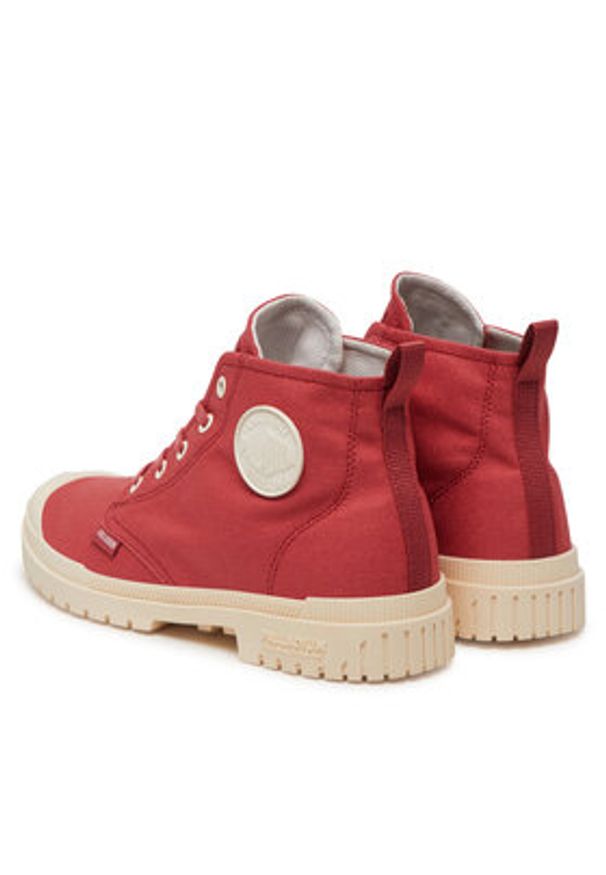 Palladium Trapery Pampa Sp20 Hi Cvs 76838-601-M Czerwony. Kolor: czerwony. Materiał: materiał