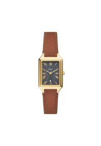 Fossil Zegarek Raquel ES5303 Brązowy. Kolor: brązowy. Materiał: skóra #1