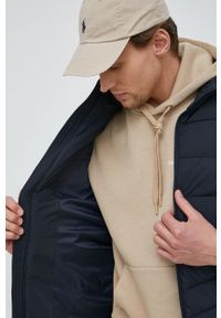 TOMMY HILFIGER - Tommy Hilfiger kurtka męska kolor granatowy zimowa. Okazja: na co dzień. Kolor: niebieski. Materiał: syntetyk, poliester. Sezon: zima. Styl: casual #5