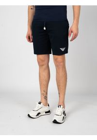 Emporio Armani Szorty | 111004 4F571 | Mężczyzna | Granatowy. Okazja: na co dzień. Kolor: niebieski. Materiał: bawełna, poliester. Styl: elegancki, casual #3