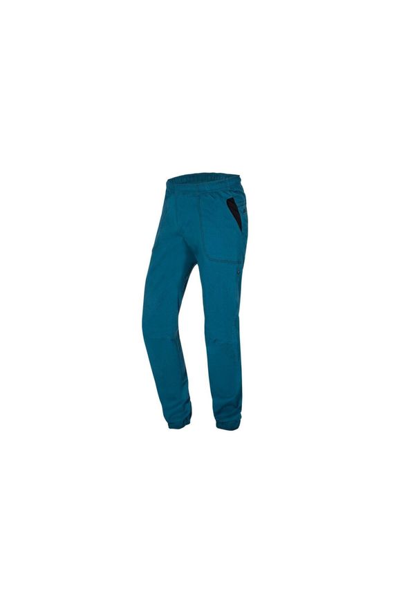 OCUN - Spodnie wspinaczkowe męskie Ocun Jaws Pants. Kolor: turkusowy, niebieski, wielokolorowy