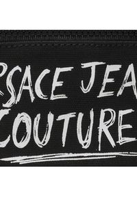 Versace Jeans Couture Saszetka nerka 74YA4B55 Czarny. Kolor: czarny. Materiał: materiał