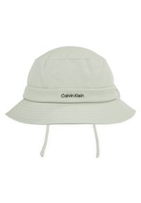 Calvin Klein Kapelusz Elevated Softs K60K611872 Szary. Kolor: szary. Materiał: materiał