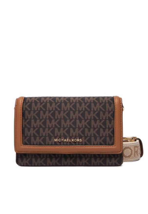 MICHAEL Michael Kors Torebka Jet Set 32T4GJ6C1O Brązowy. Kolor: brązowy