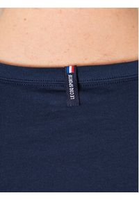 Le Coq Sportif T-Shirt 2310545 Granatowy Regular Fit. Kolor: niebieski. Materiał: bawełna #4