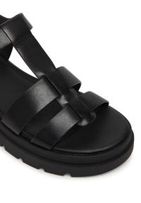 Geox Sandały Adacter S B D670NA 00043 C9999 Czarny. Kolor: czarny. Materiał: skóra #4