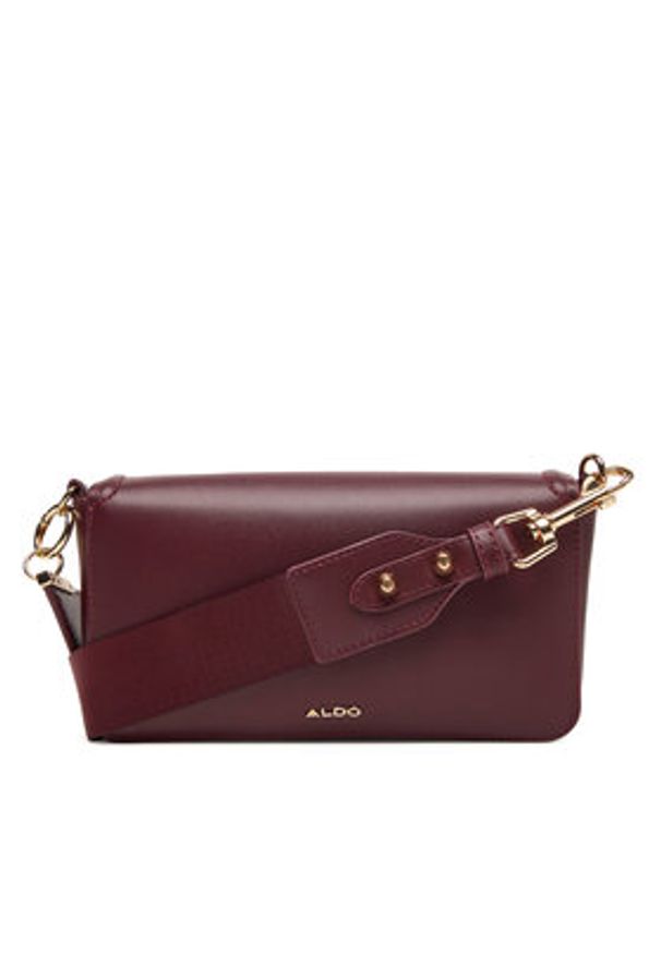 Aldo Torebka Gwendy 14141566 Bordowy. Kolor: czerwony. Materiał: skórzane